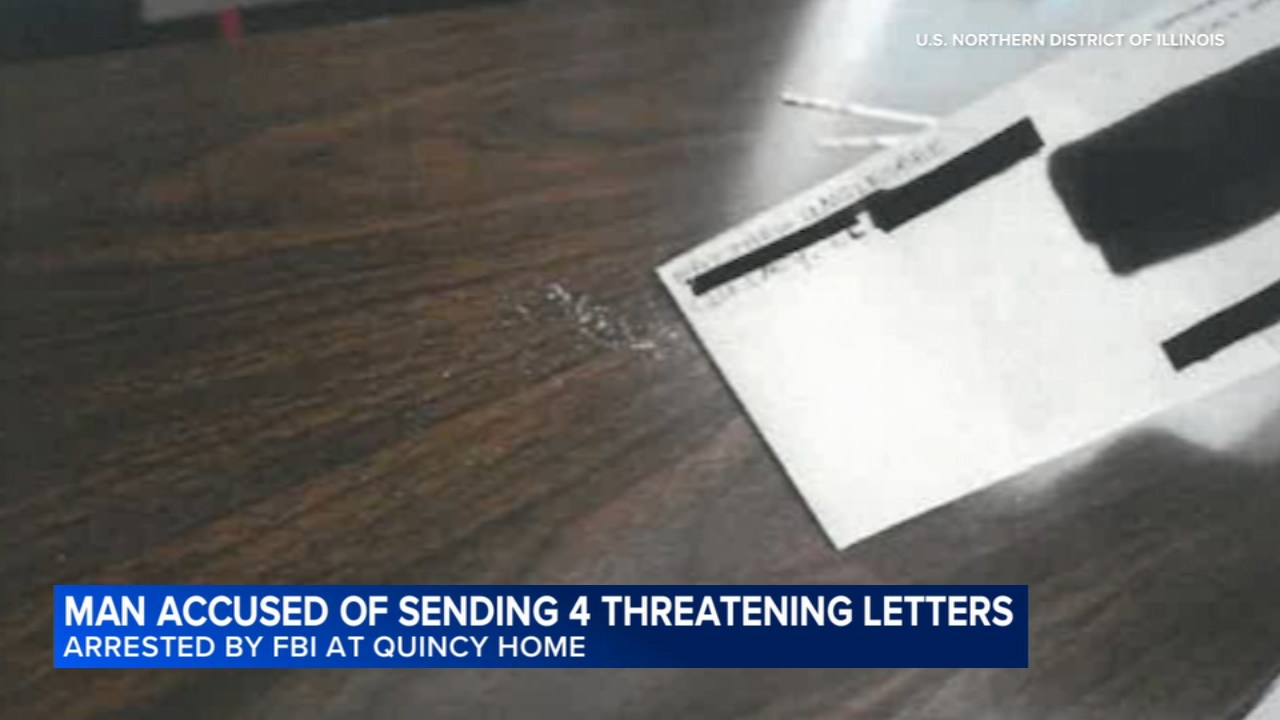 Man who allegedly sent white substance to members of Congress put his address on envelopes: DOJ
       — Lansdale Community news